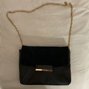 Aldo suede/leather purse